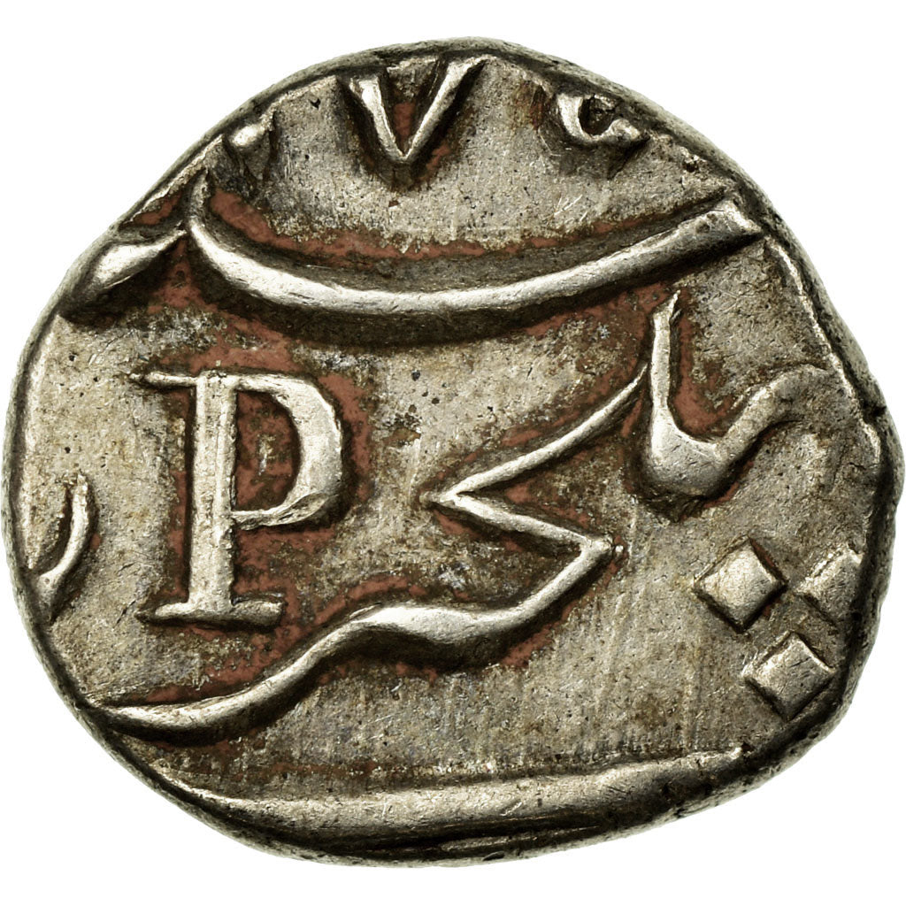 Coin, INDIA-FRENCH, Fanon, Pondichery, AU(55-58), Silver, Lecompte:79
