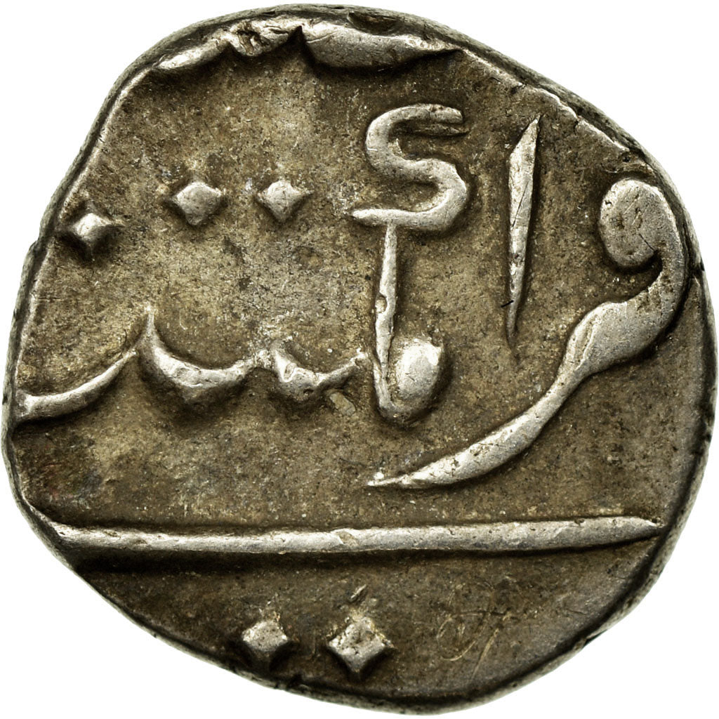 Coin, INDIA-FRENCH, Fanon, Pondichery, AU(55-58), Silver, Lecompte:79