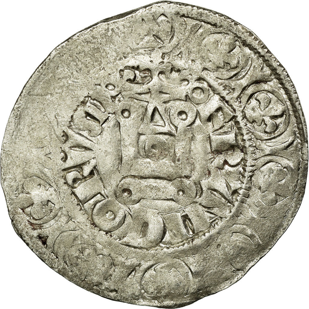 Coin, France, Philippe VI, Gros à la Couronne, VF(20-25), Silver, Duplessy:262