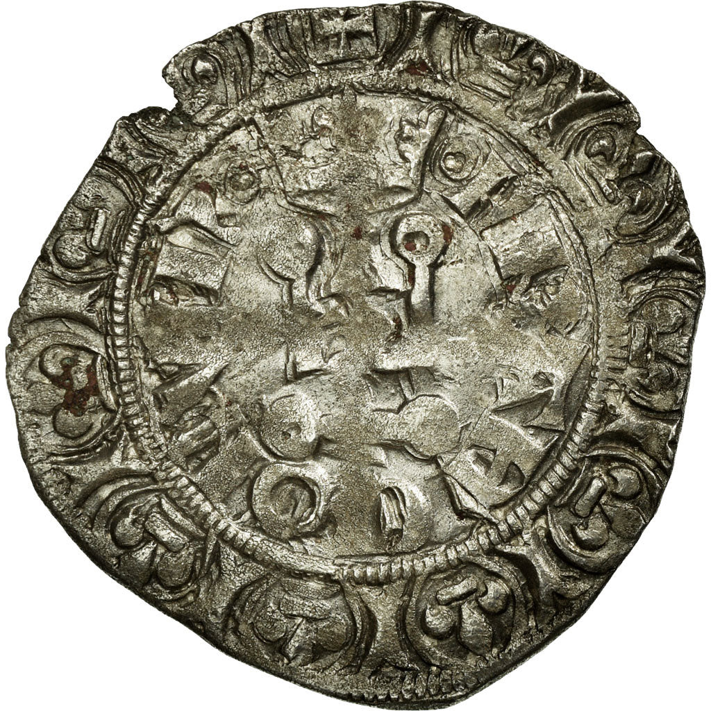 Coin, France, Philippe VI, Gros à la Couronne, VF(30-35), Silver, Duplessy:262