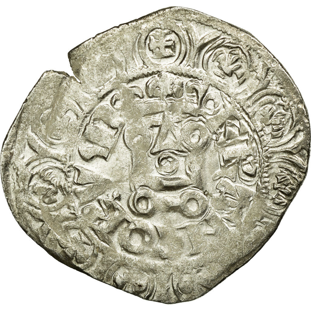 Coin, France, Philippe VI, Gros à la Couronne, VF(30-35), Silver, Duplessy:262