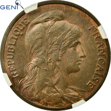 Coin, France, Dupuis, 5 Centimes, 1902, Paris, GENI, MS63BR, Bronze, KM:842