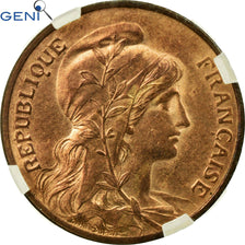 Coin, France, Dupuis, 5 Centimes, 1904, Paris, GENI, MS61RB, Bronze, KM:842