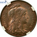 Coin, France, Dupuis, 5 Centimes, 1907, Paris, GENI, MS62BR, Bronze, KM:842