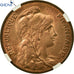 Moneta, Francia, Dupuis, 5 Centimes, 1912, Paris, GENI, MS64RB, Bronzo, KM:842