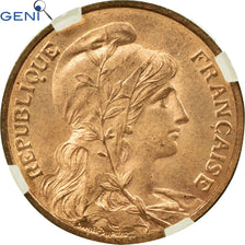 Coin, France, Dupuis, 5 Centimes, 1913, Paris, GENI, MS64RD, Bronze, KM:842