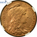 Moneta, Francia, Dupuis, 10 Centimes, 1899, Paris, GENI, MS65RD, Bronzo, KM:843