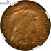 Coin, France, Dupuis, 10 Centimes, 1914, Paris, GENI, MS63RB, Bronze, KM:843