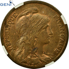 Münze, Frankreich, Dupuis, 10 Centimes, 1920, Paris, GENI, MS62RB, Bronze