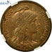Münze, Frankreich, Dupuis, 10 Centimes, 1920, Paris, GENI, MS62RB, Bronze
