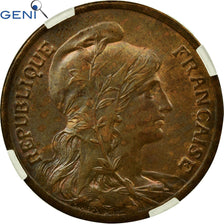 Coin, France, Dupuis, 10 Centimes, 1920, Paris, GENI, MS63BR, Bronze, KM:843