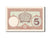 Billete, 5 Francs, 1926, Nueva Caledonia, KM:36s, SC+