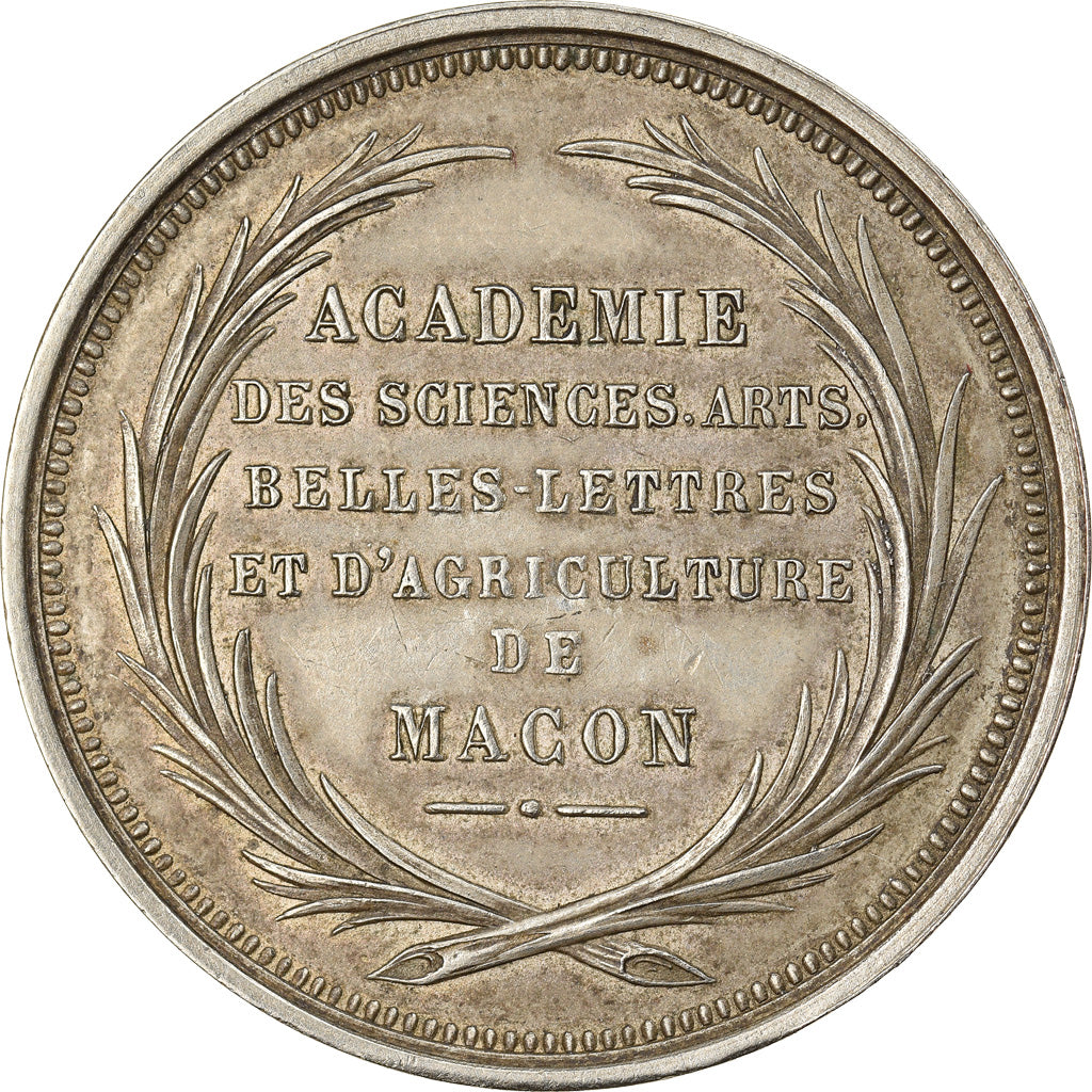 France, Médaille, Académie des Sciences, Arts, Belles Lettres, Mâcon, SUP+