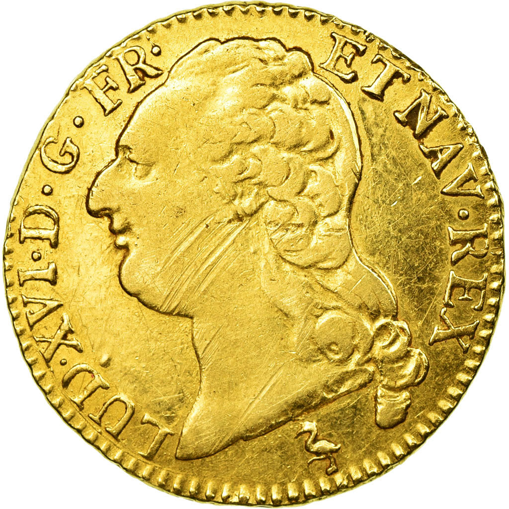 Coin, France, Louis XVI, Louis d'or à la tête nue, Louis d'Or, 1786, Paris