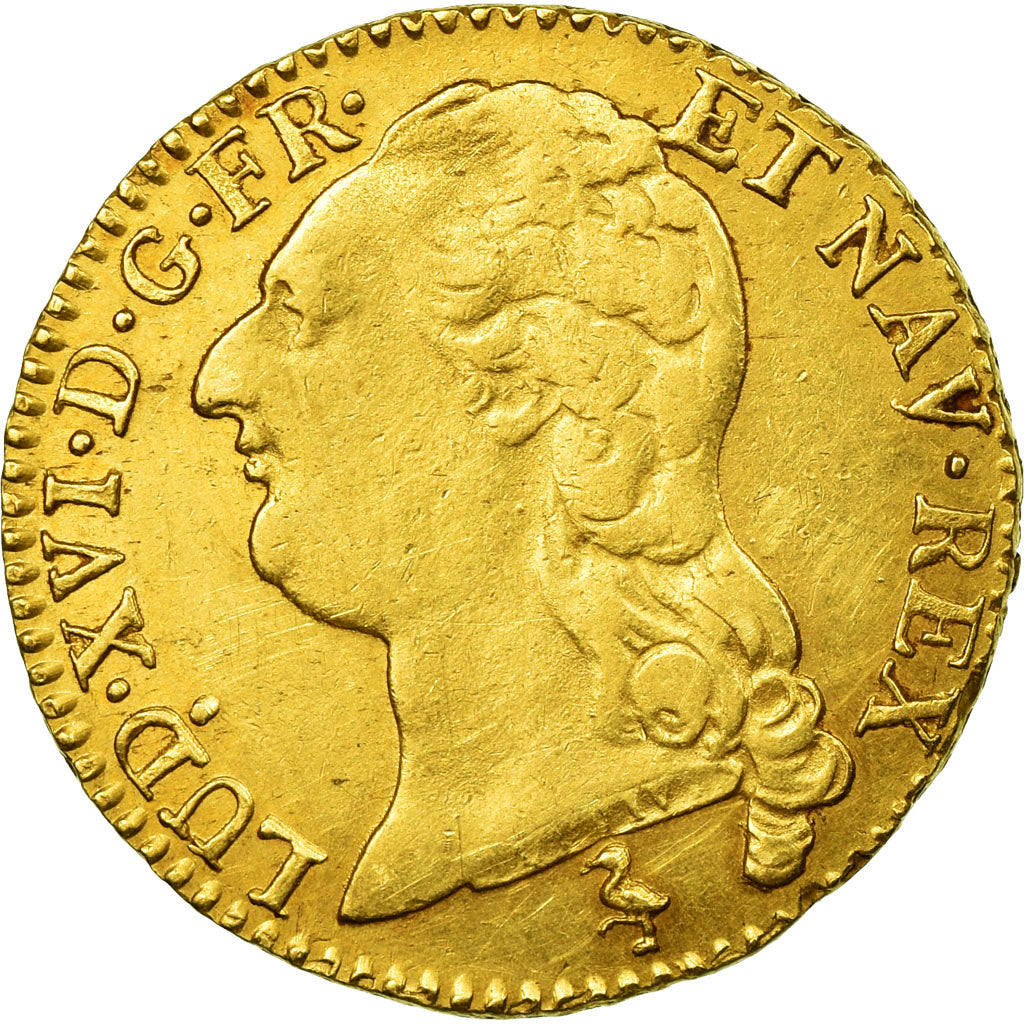Monnaie, France, Louis XVI, Louis d'or à la tête nue, Louis d'Or, 1787, Paris
