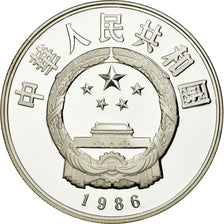 Coin, CHINA, PEOPLE'S REPUBLIC, 5 Yüan, 1986, MS(65-70), Silver, KM:143