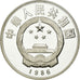 Coin, CHINA, PEOPLE'S REPUBLIC, 5 Yüan, 1986, MS(65-70), Silver, KM:143
