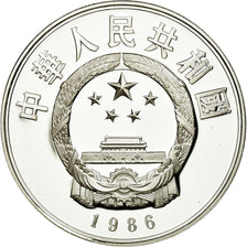 Coin, CHINA, PEOPLE'S REPUBLIC, 5 Yüan, 1986, MS(65-70), Silver, KM:142