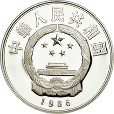 Coin, CHINA, PEOPLE'S REPUBLIC, 5 Yüan, 1986, MS(65-70), Silver, KM:144