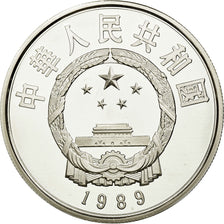 Coin, CHINA, PEOPLE'S REPUBLIC, 5 Yüan, 1989, MS(65-70), Silver, KM:250