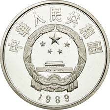 Coin, CHINA, PEOPLE'S REPUBLIC, 5 Yüan, 1989, MS(65-70), Silver, KM:251