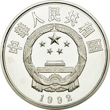 Coin, CHINA, PEOPLE'S REPUBLIC, 5 Yüan, 1992, MS(65-70), Silver, KM:447