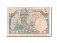 Geldschein, Frankreich, 50 Francs, 1947, SGE, Fayette:VF 31.1, KM:M8