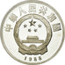Coin, CHINA, PEOPLE'S REPUBLIC, 5 Yüan, 1988, MS(65-70), Silver, KM:210