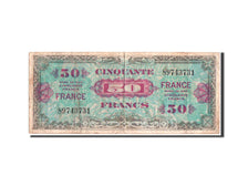 France, Allies, 50 Francs, 1945, KM:122a