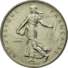 Coin, France, Semeuse, Franc, 1959, Paris, ESSAI, MS(63), Nickel, KM:E98