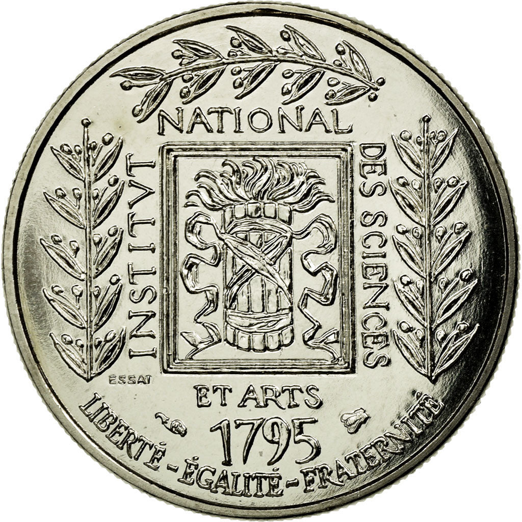 Coin, France, Institut, Franc, 1995, Paris, ESSAI, MS(63), Nickel, KM:1133
