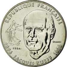 Coin, France, Jacques Rueff, Franc, 1996, Paris, ESSAI, MS(63), Nickel, KM:1160