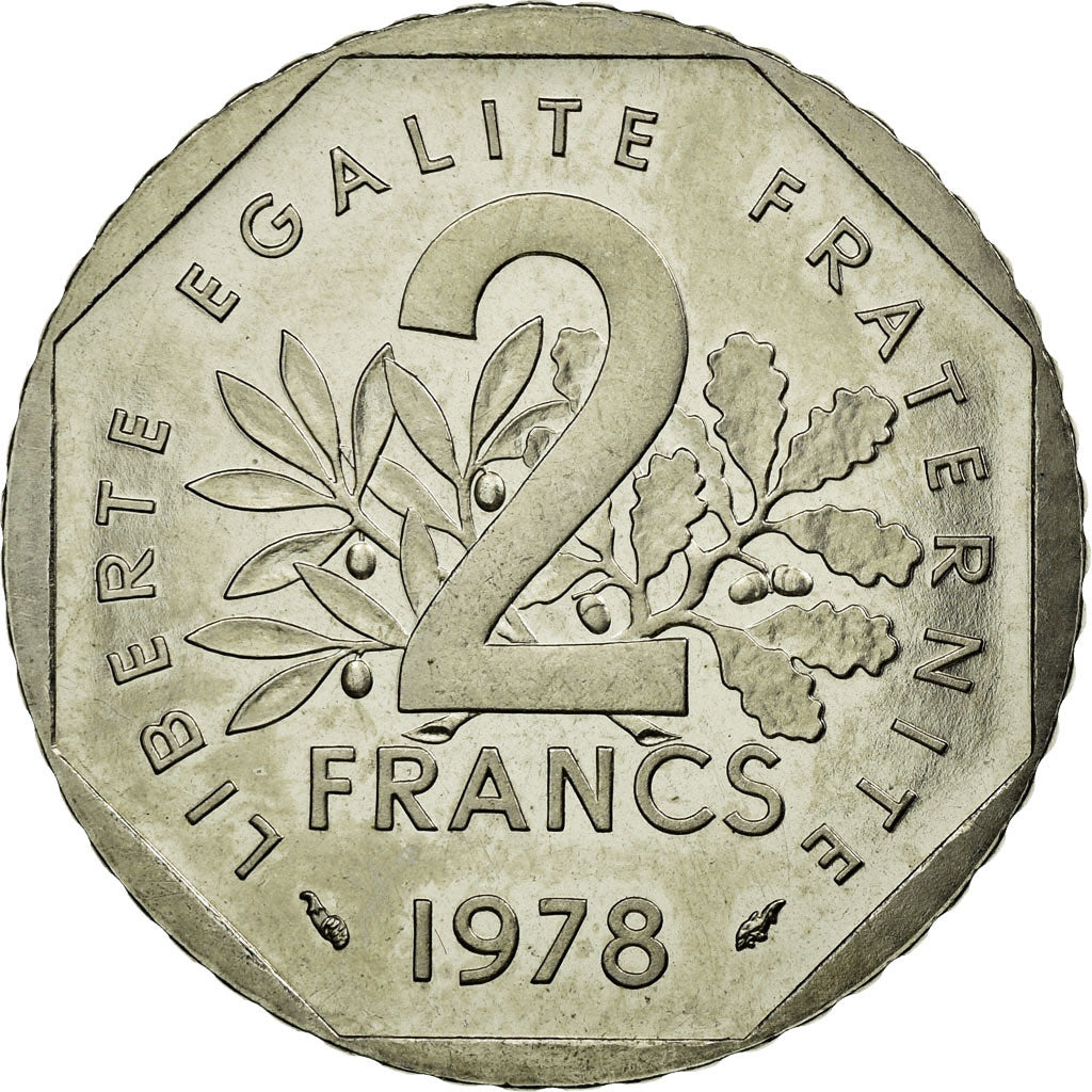 Moneda, Francia, Semeuse, 2 Francs, 1978, Paris, ESSAI, SC, Níquel, KM:E119