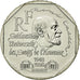 Coin, France, René Cassin, 2 Francs, 1998, Paris, ESSAI, MS(63), Nickel