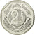 Moneta, Francja, René Cassin, 2 Francs, 1998, Paris, PRÓBA, MS(63), Nikiel
