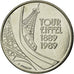 Monnaie, France, Tour Eiffel, 5 Francs, 1989, Paris, ESSAI, SPL, Nickel