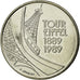 Coin, France, Tour Eiffel, 5 Francs, 1989, Paris, ESSAI, MS(63), Nickel