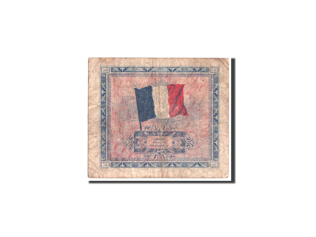 France, Allies, 5 Francs, 1944, KM:115a