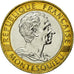 Coin, France, Montesquieu, 10 Francs, 1989, Paris, ESSAI, MS(63), Bi-Metallic