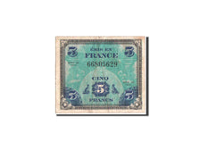 Biljet, Frankrijk, 5 Francs, 1944, TB, Fayette:17.11, KM:115a