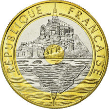 Coin, France, Mont Saint Michel, 20 Francs, 1992, Paris, ESSAI, MS(63)
