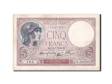 Billet, France, 5 Francs, 1939, 13.7.1939, TTB, Fayette:4.1, KM:83