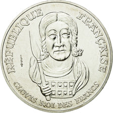 Coin, France, Clovis, 100 Francs, 1996, Paris, ESSAI, MS(63), Silver, KM:1180
