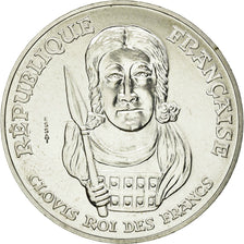 Coin, France, Clovis, 100 Francs, 1996, Paris, ESSAI, MS(63), Silver, KM:1180