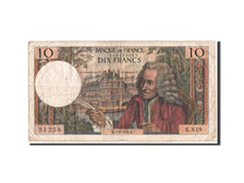 Billet, France, 10 Francs, 10 F 1963-1973 ''Voltaire'', 1970, 3.9.1970, TB