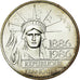 Monnaie, France, Statue de la Liberté, 100 Francs, 1986, Paris, Piéfort, SPL