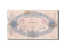 France, 500 Francs, 26.2.1927, KM:66k