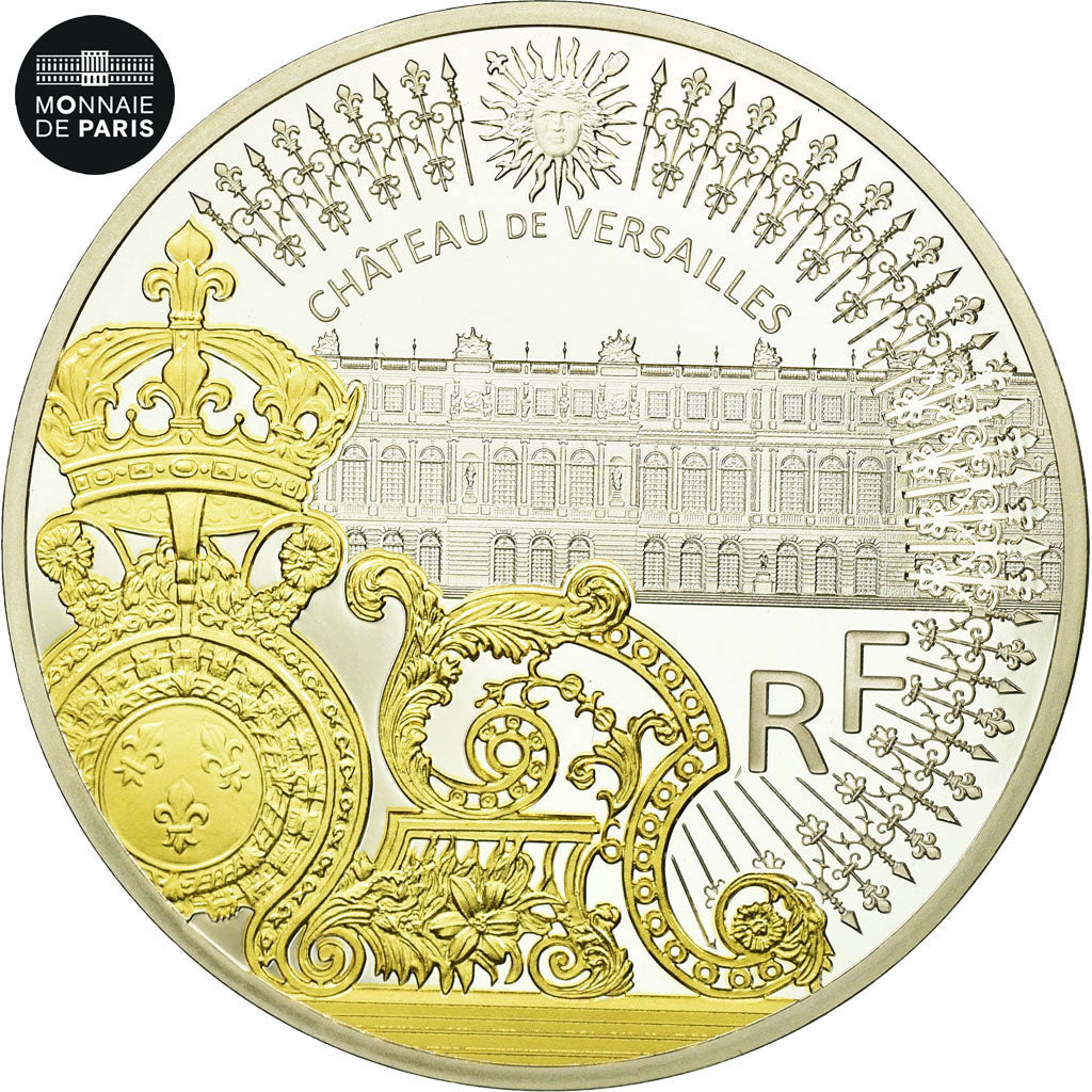 France, Monnaie de Paris, 10 Euro, Le Château de Versailles, 2018, Argent