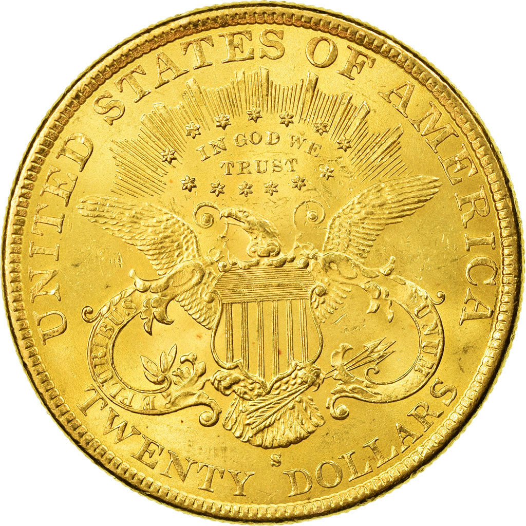 Monnaie, États-Unis, Liberty Head, $20, Double Eagle, 1897, U.S. Mint, San