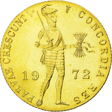 Coin, Netherlands, Beatrix, Ducat, 1972, St. Petersburg, MS(63), Gold, KM:190.1